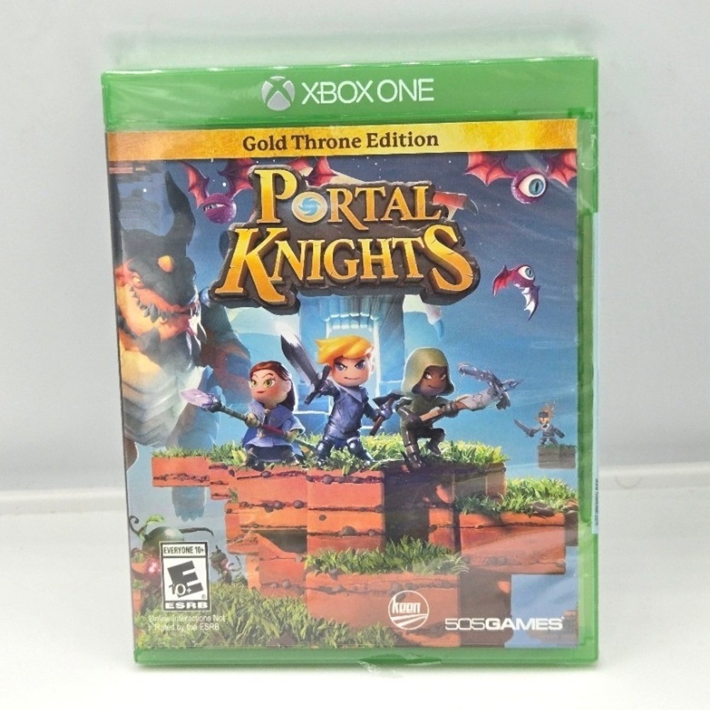 Portal Knights Gold Throne Edition Xbox One Game 2017 Brand New Sealed 505 Games